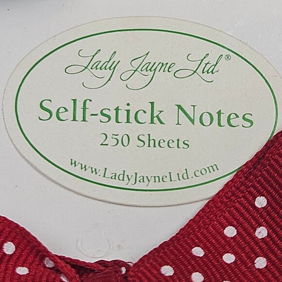 RARE VTG Teacher's gift by Lady Jayne Ltd 250 Sticky Notes Desk Decor Christmas - Picture 7 of 7